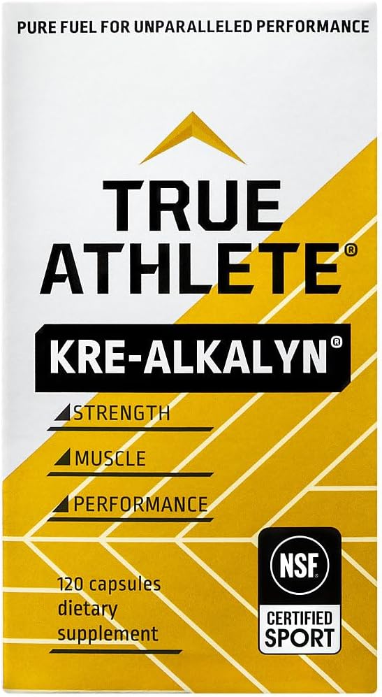 NSF Certified Buffered Creatine for Muscle Building & Performance (120 Capsules)