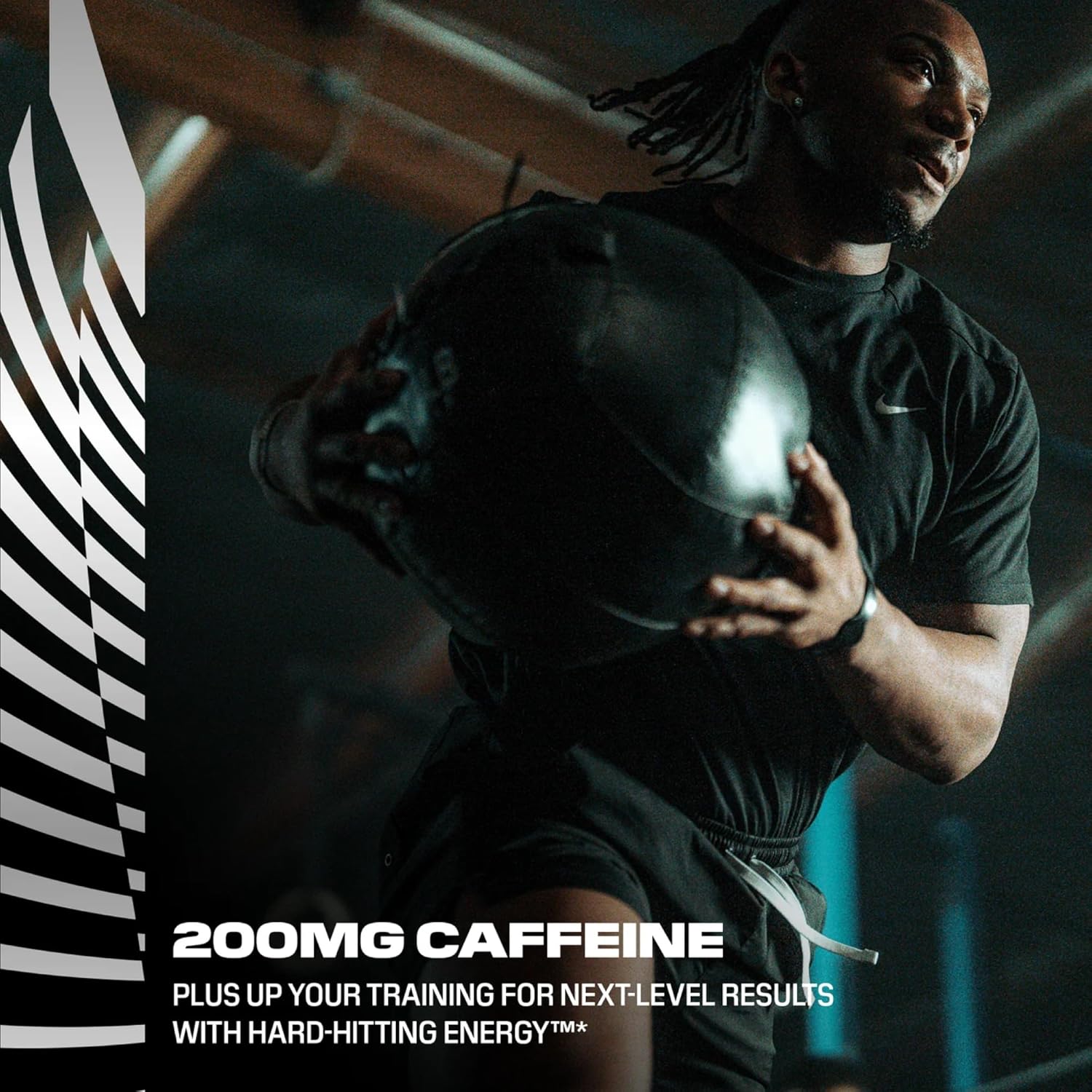 NSF Certified Cellucor C4 Ripped Sport Pre Workout Powder with 200mg Caffeine - Hawaiian Pineapple Flavor - 20 Servings