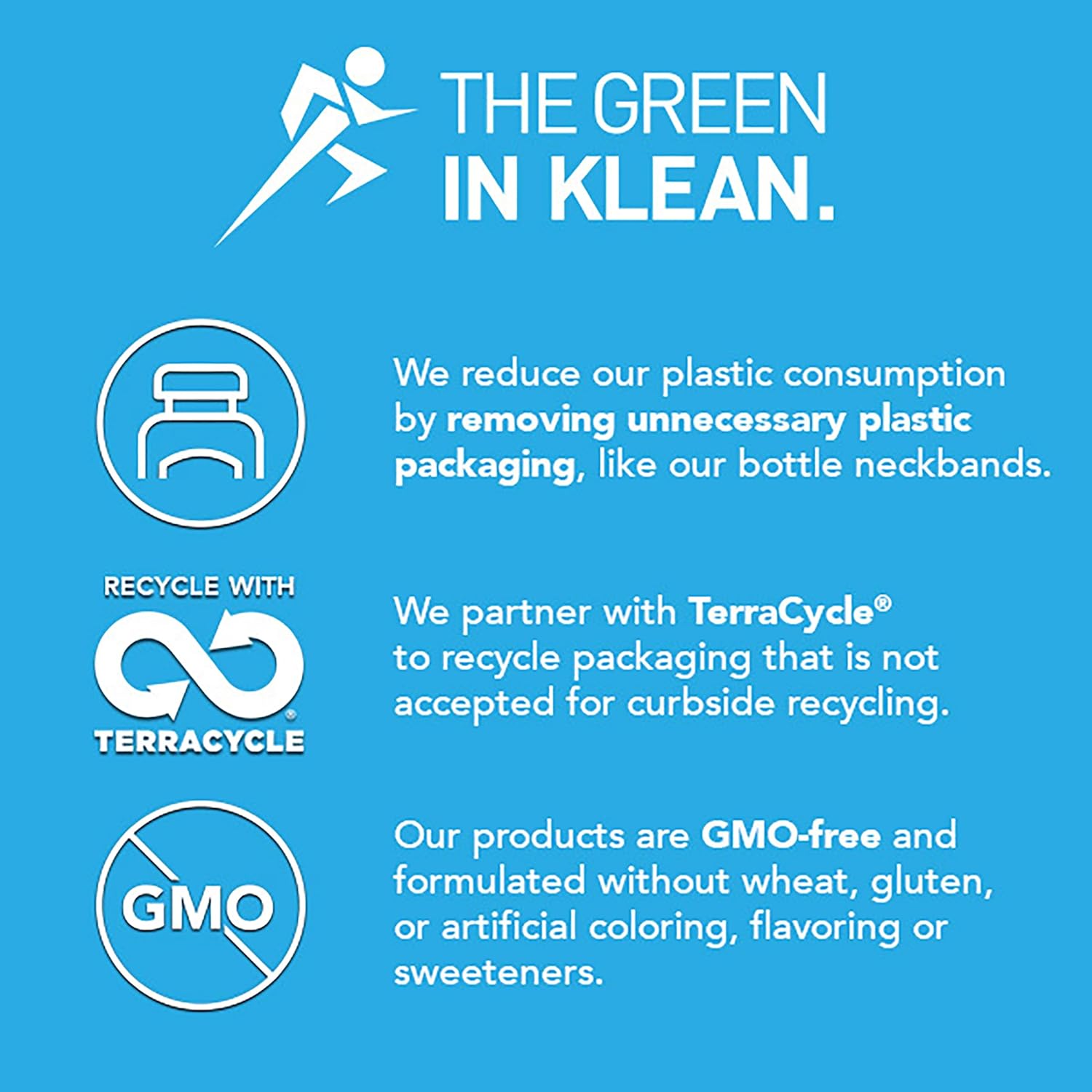 NSF Certified Klean Casein Protein Powder for Muscle Recovery - Natural Chocolate Flavor - 23.2 Ounces