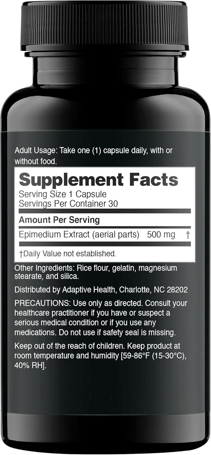 Nugenix Essentials Tribulus Terrestris and Horny Goat Weed Capsules for Performance