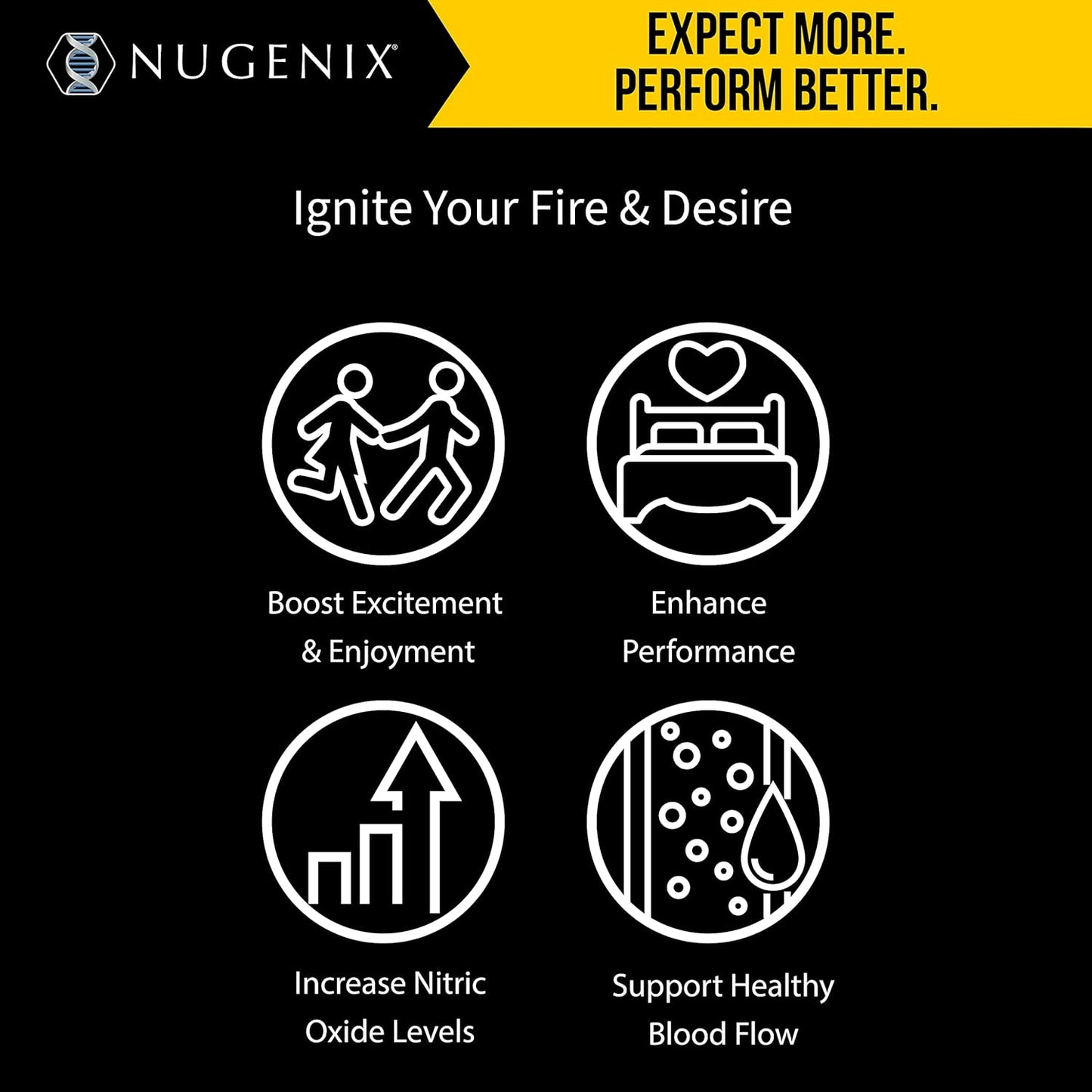 Nugenix Perform: Men's Nitric Oxide and Vitality Booster Supplement - 30ct Bottle