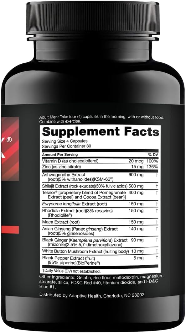 Nugenix Total-T Maxx - 120 Count, Ultimate Strength & Stamina Enhancer for Men