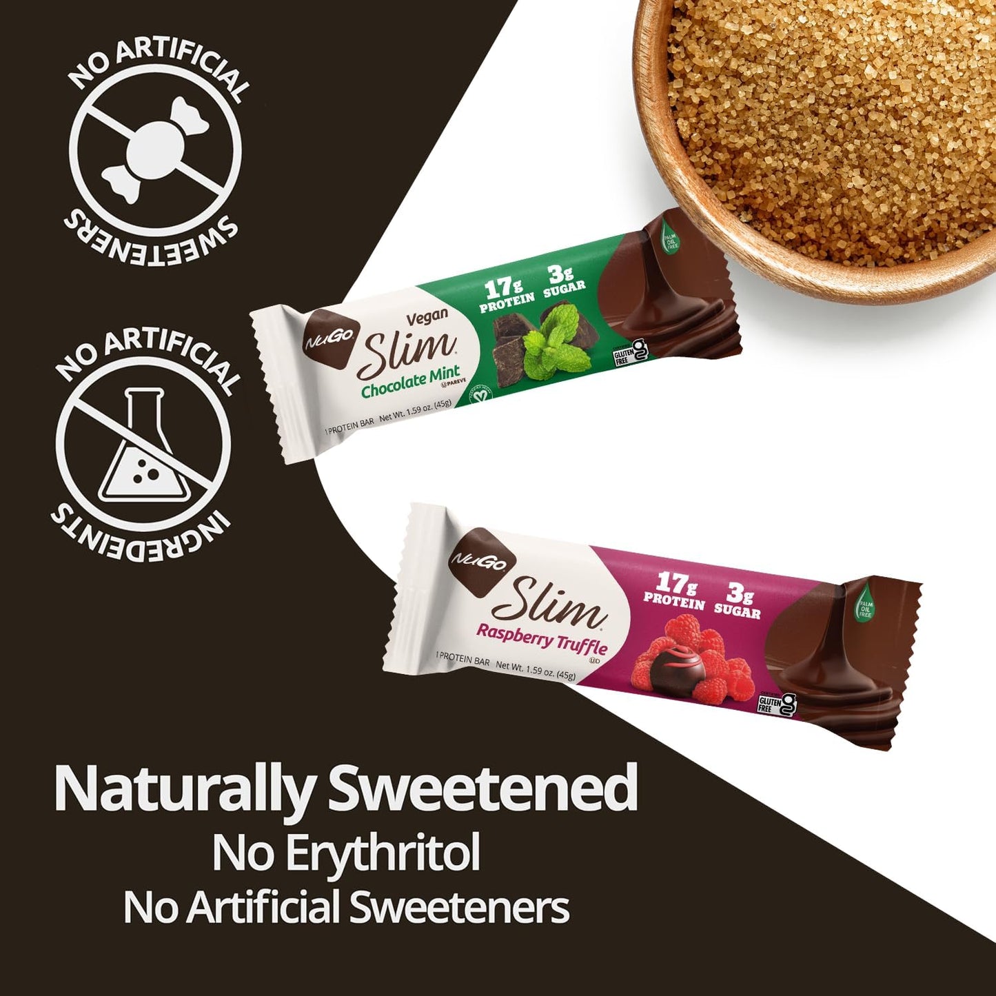 NuGo Slim Dark Chocolate Roasted Peanut Bars - High Protein, Low Sugar, Keto Friendly, 12 Pack