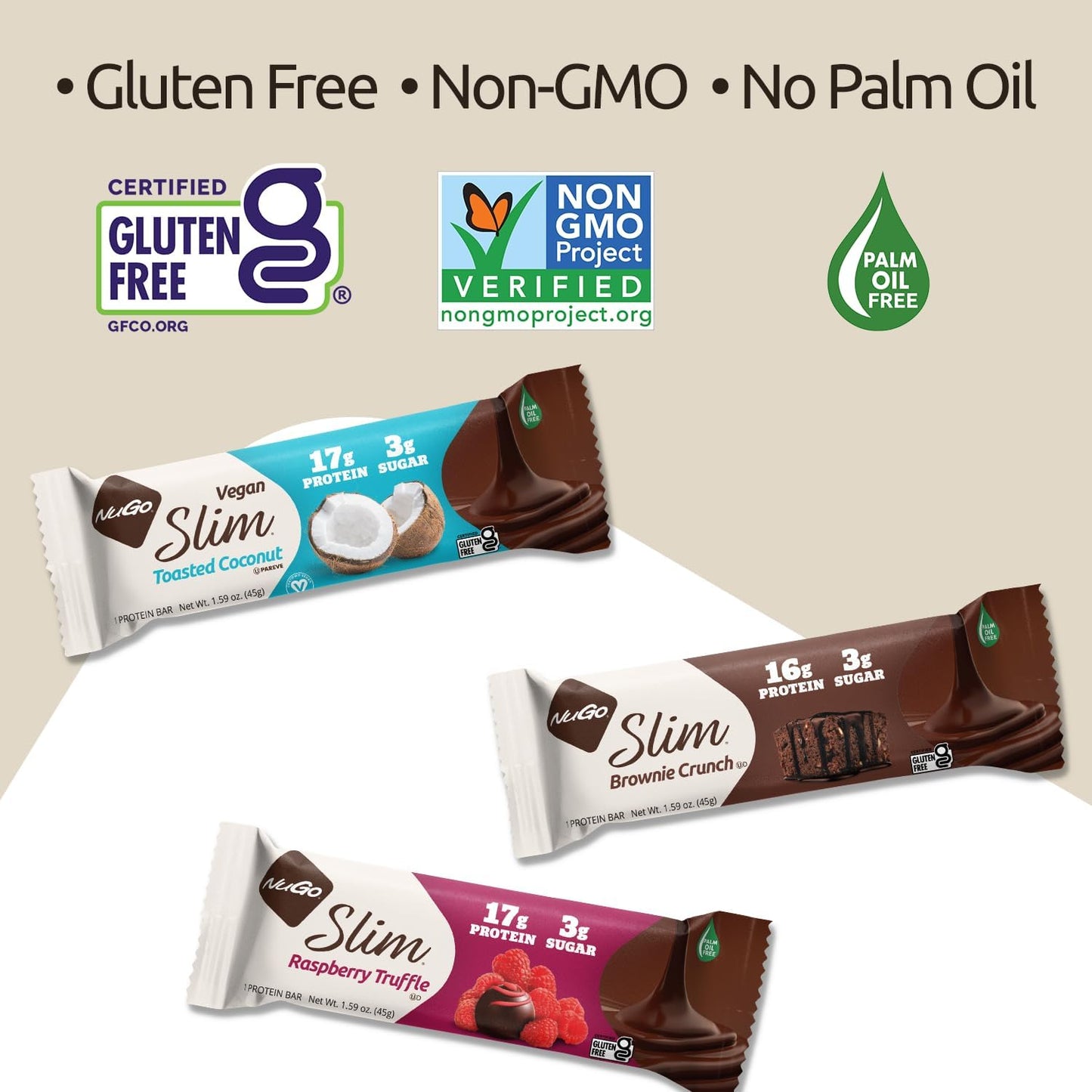 NuGo Slim Dark Chocolate Roasted Peanut Bars - High Protein, Low Sugar, Keto Friendly, 12 Pack