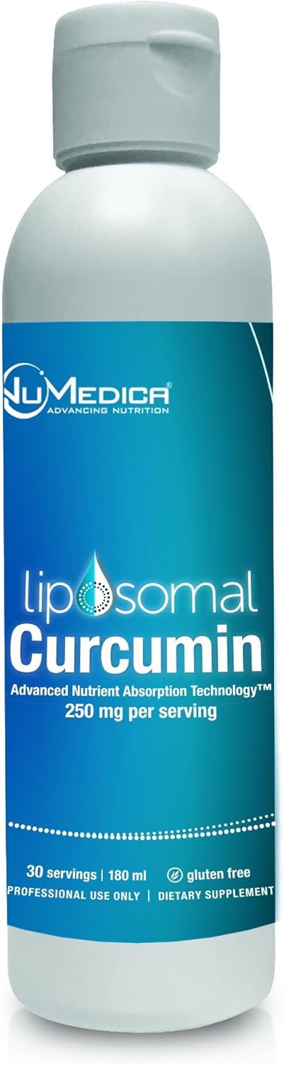 NuMedica Liposomal Curcumin Supplement - 180ml - High Absorption Formula