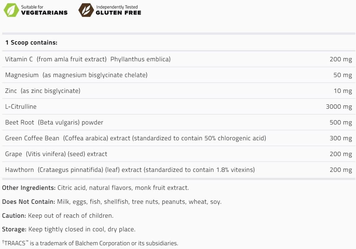 NuMedica NOVA Complete Monk Fruit Powder - 7.69 oz (218.04 Grams) - Boost Nitric Oxide for Circulation in Men and Women