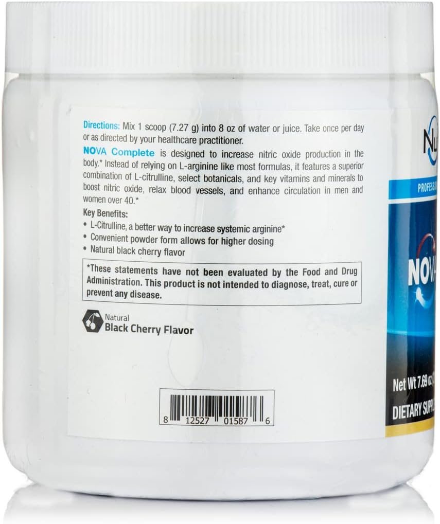 NuMedica NOVA Complete Monk Fruit Powder - 7.69 oz (218.04 Grams) - Boost Nitric Oxide for Circulation in Men and Women