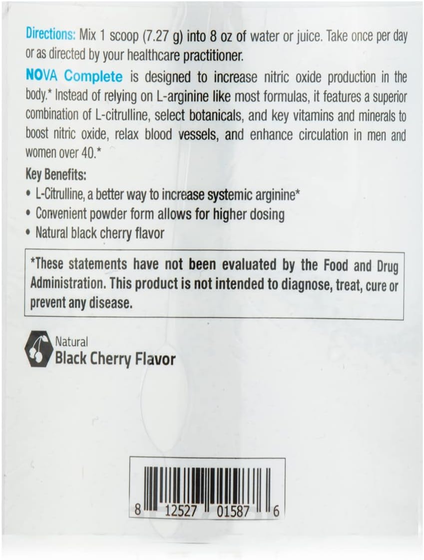 NuMedica NOVA Complete Monk Fruit Powder - 7.69 oz (218.04 Grams) - Boost Nitric Oxide for Circulation in Men and Women