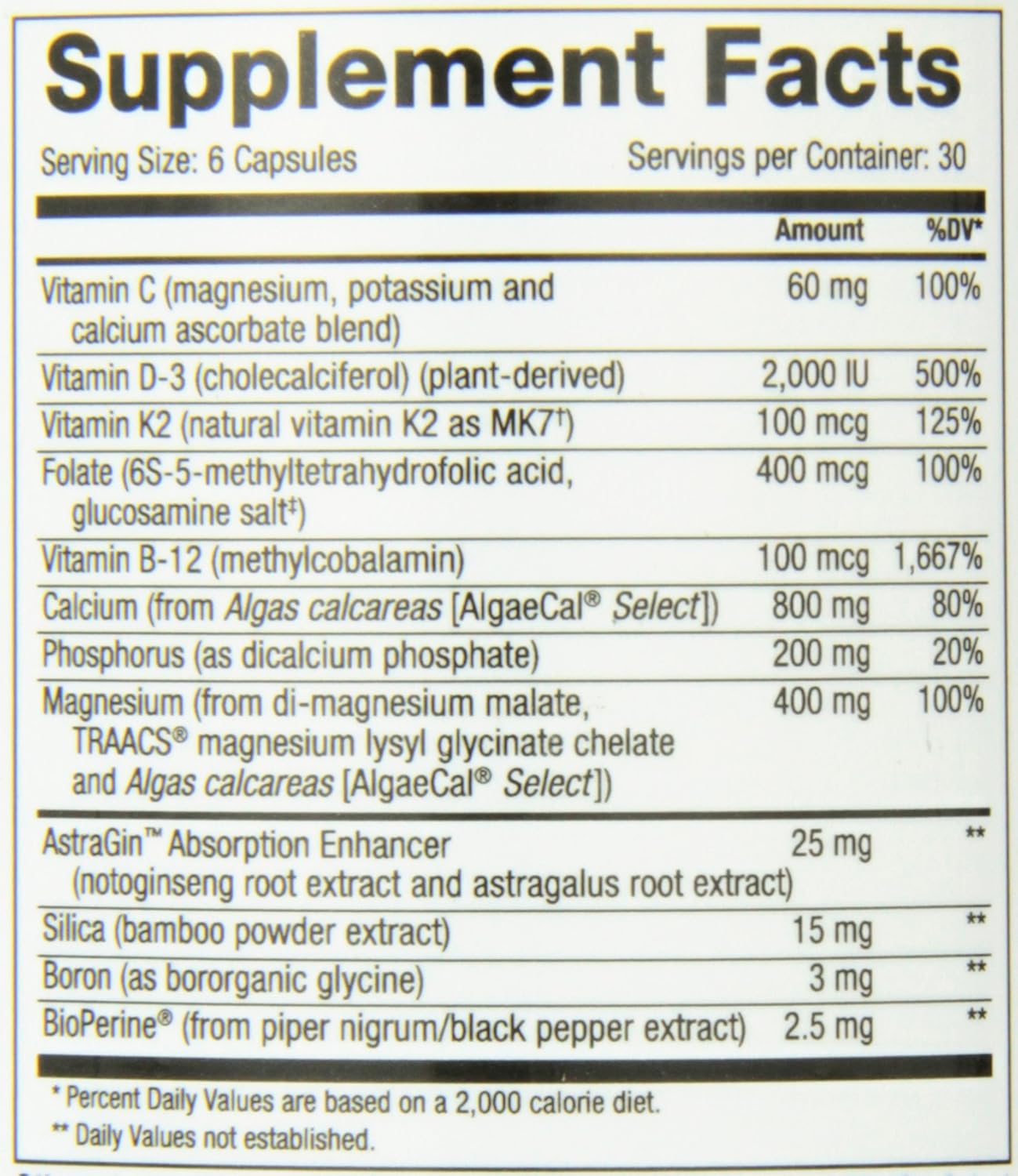 NuMedica Osteo Vegan Rx Capsules - 180 Count from AZZUTORK