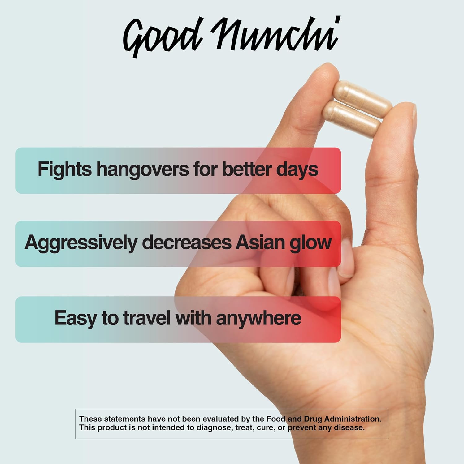 Nunchi Bodyguard Liver & Gut Protector Supplement - Antioxidant & Hangover Aid - Asian Glow Support - Gluten Free - USA Made - 60 Vegan Capsules