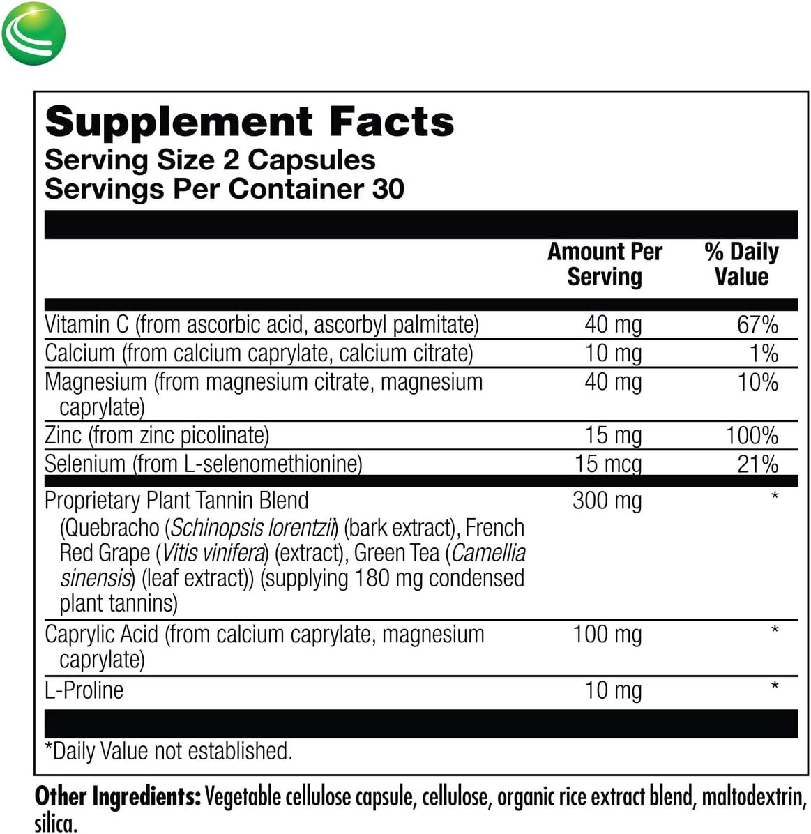Nutra BioGenesis DysbioX Capsules - Intestinal Support Supplement - Vegan, Gluten Free, Non-GMO - 60 Count