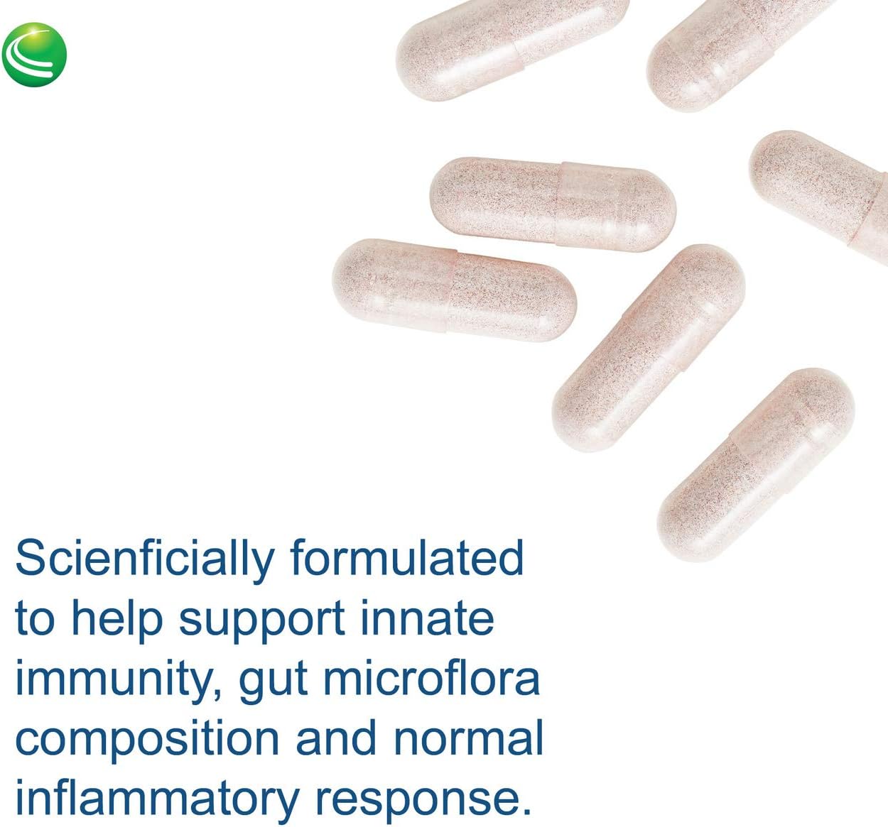 Nutra BioGenesis DysbioX Capsules - Intestinal Support Supplement - Vegan, Gluten Free, Non-GMO - 60 Count