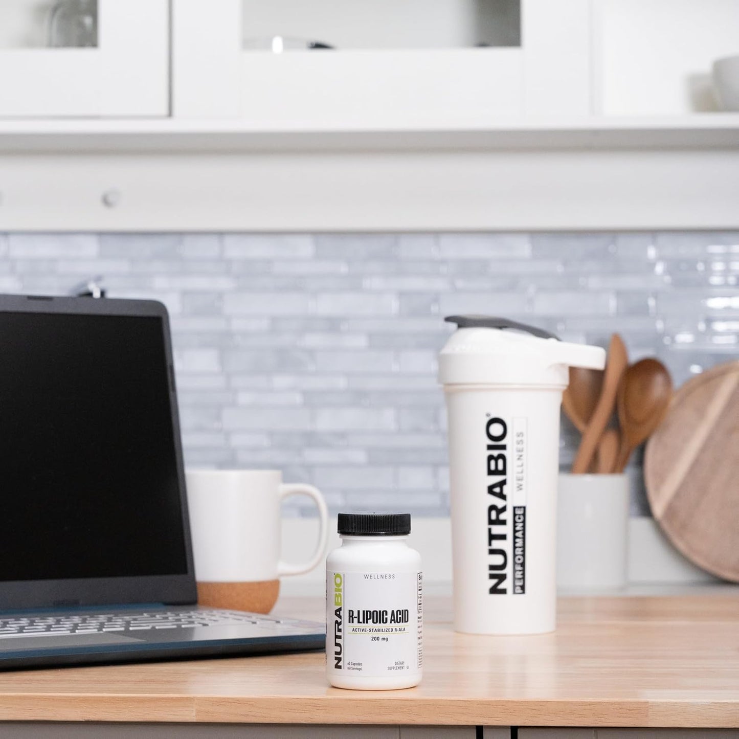 NutraBio Alpha Lipoic Acid (ALA) 300mg Supplement - Promotes Antioxidant Health, Energy Production, and Wellness - 90 Capsules