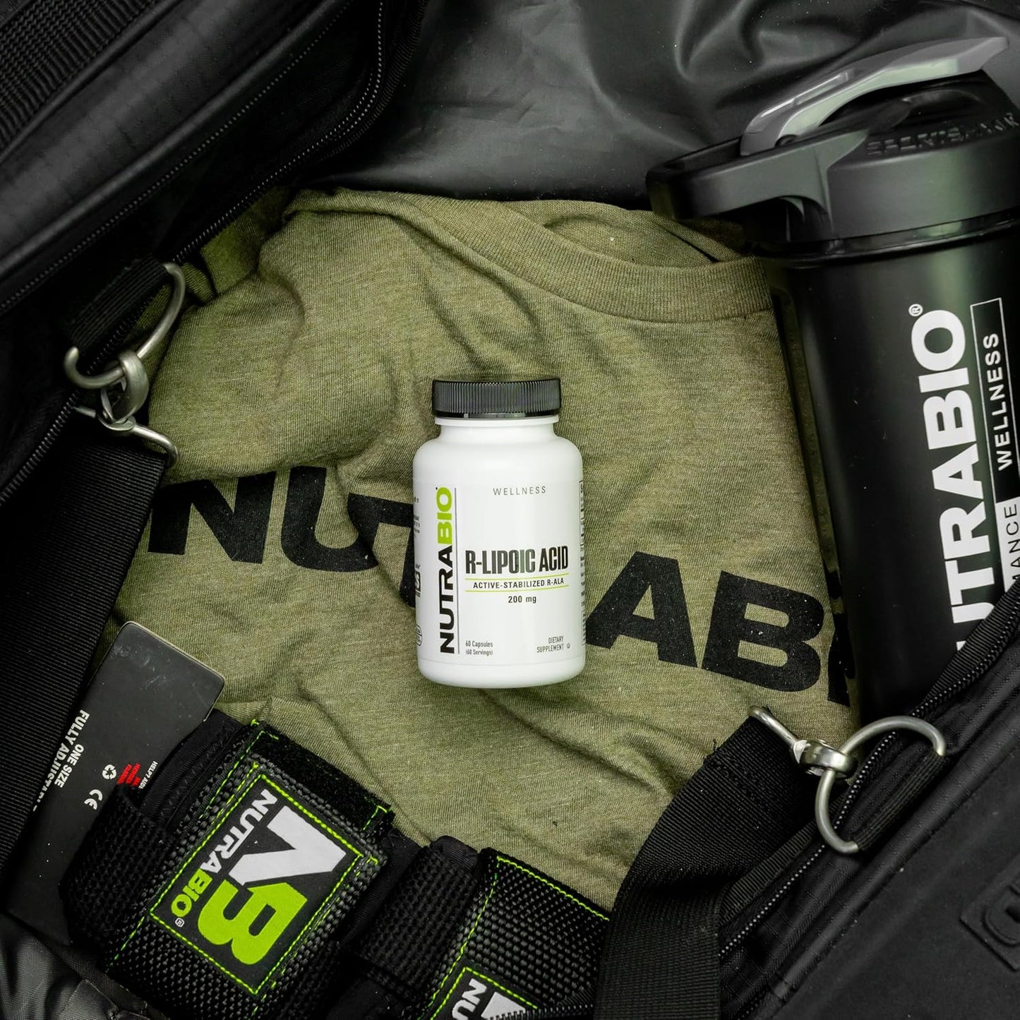 NutraBio Alpha Lipoic Acid (ALA) 300mg Supplement - Promotes Antioxidant Health, Energy Production, and Wellness - 90 Capsules