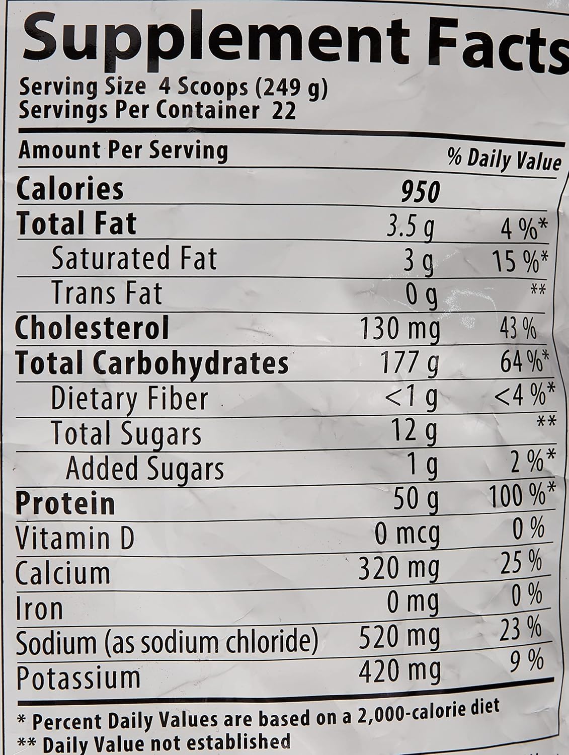Nutrabolics Mass Fusion Vanilla Shake Protein Powder - 12 lb (29 Servings)
