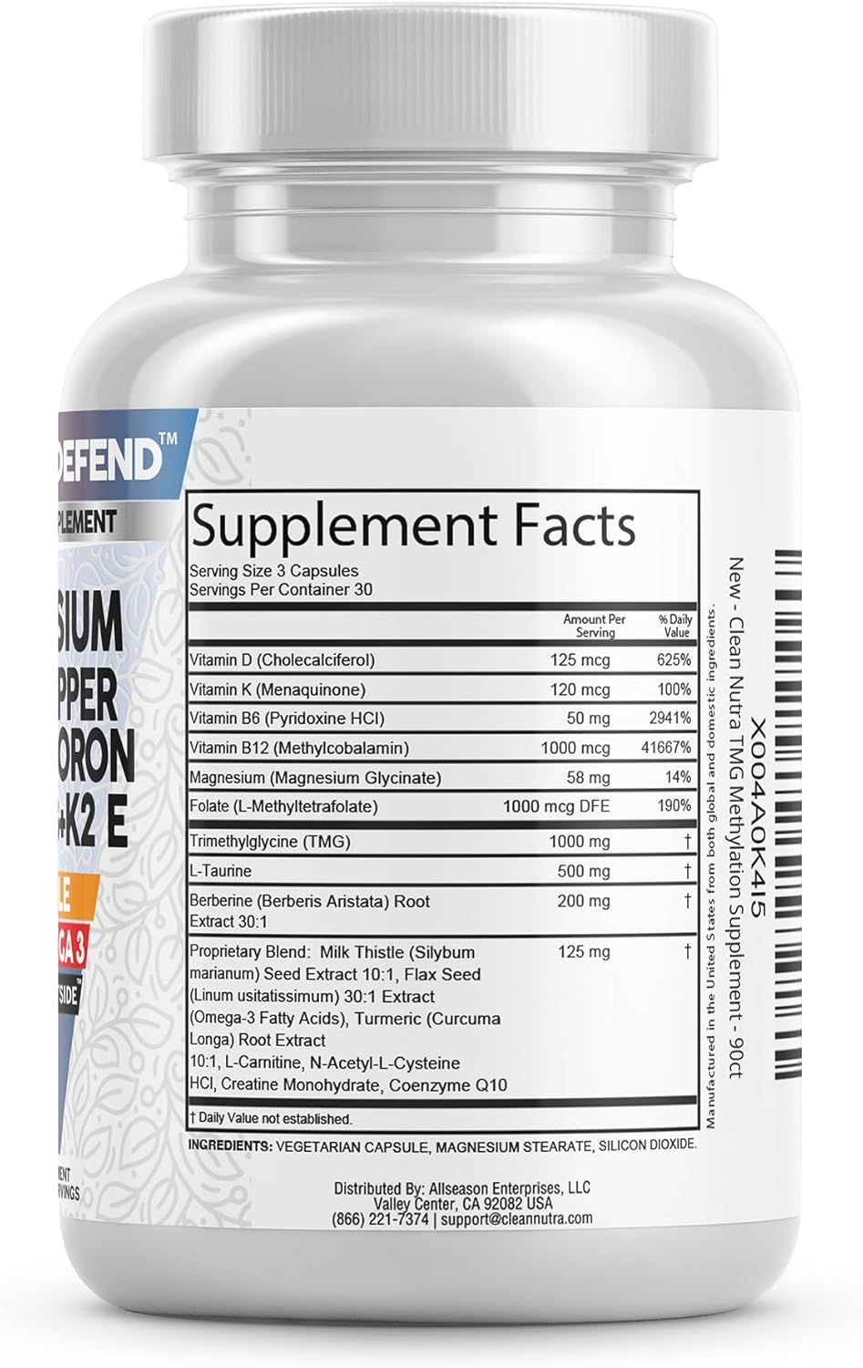 Nutraceuticals Calcium Magnesium Zinc Supplement with Essential Minerals & Vitamins for Bone Health in Men & Women