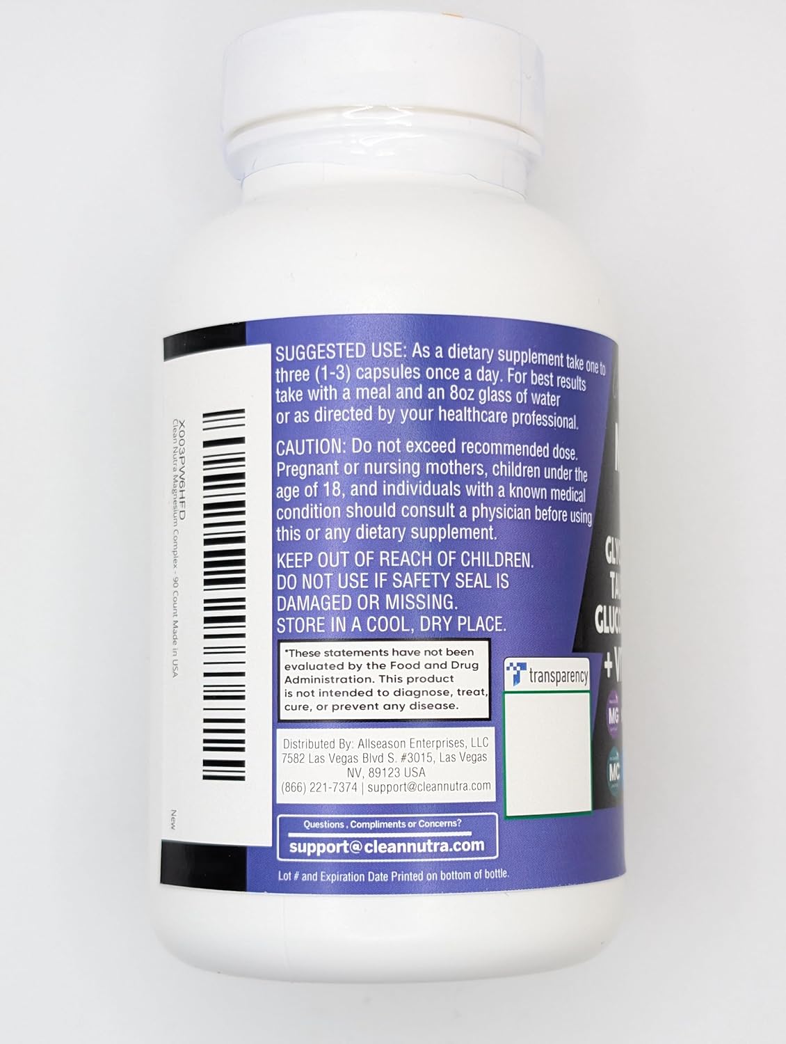 Nutraceuticals Magnesium Complex with Multiple Forms of Magnesium, Zinc, Copper, Manganese, and Vitamin C - 1 Pack