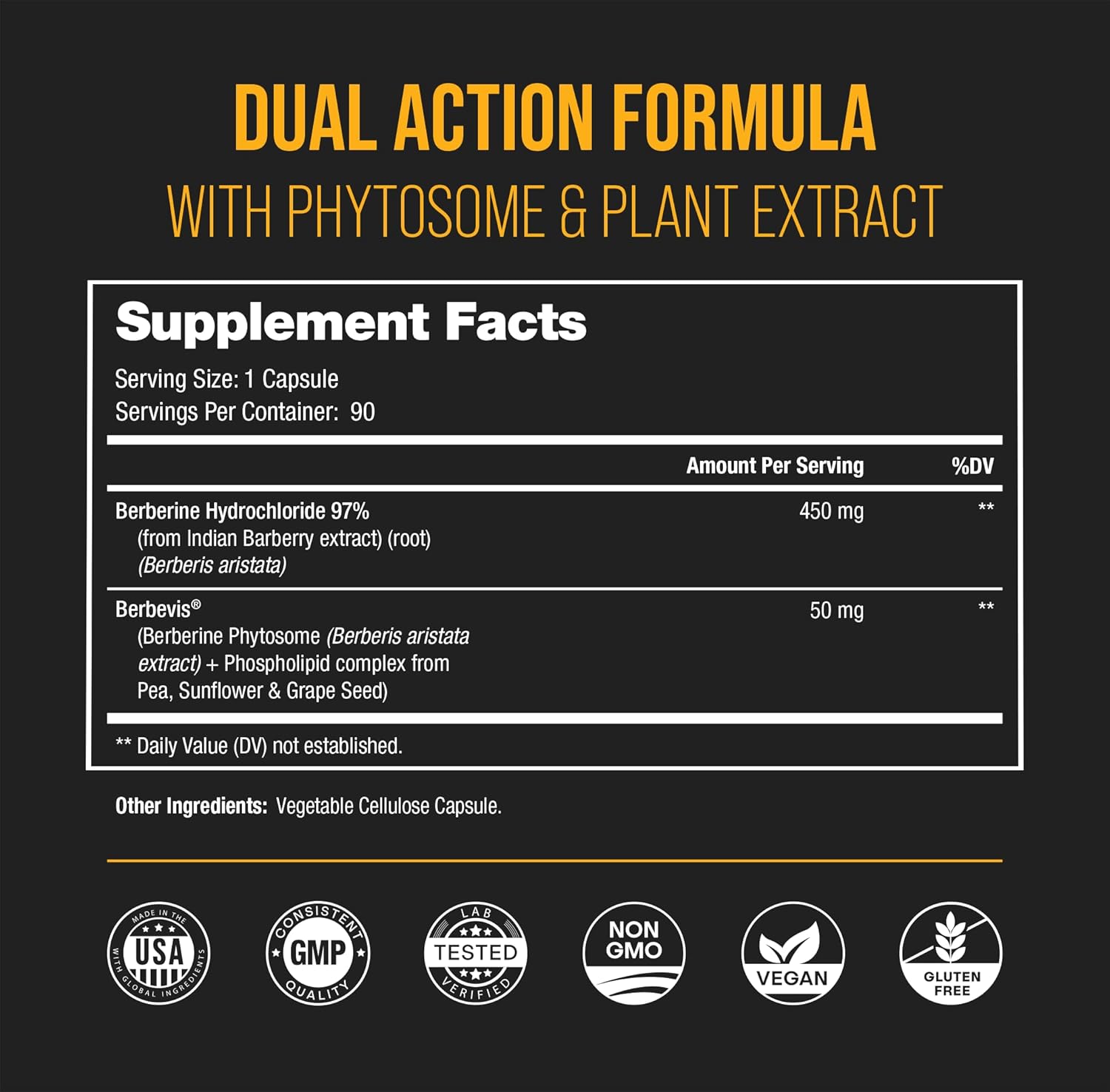 NutraChamps Tribulus & Berberine Duo for Complete Vitality & Metabolic Health