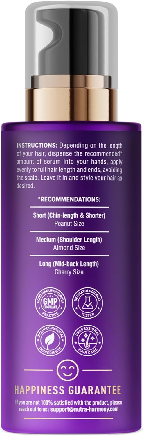 NUTRAHARMONY Biotin and Collagen Hair Care Set for Stronger Hair