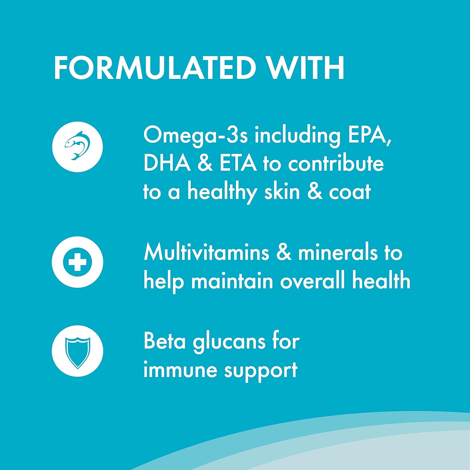 Nutramax Welactin Omega-3 Soft Chews for Dogs, Skin & Coat Health, 60ct