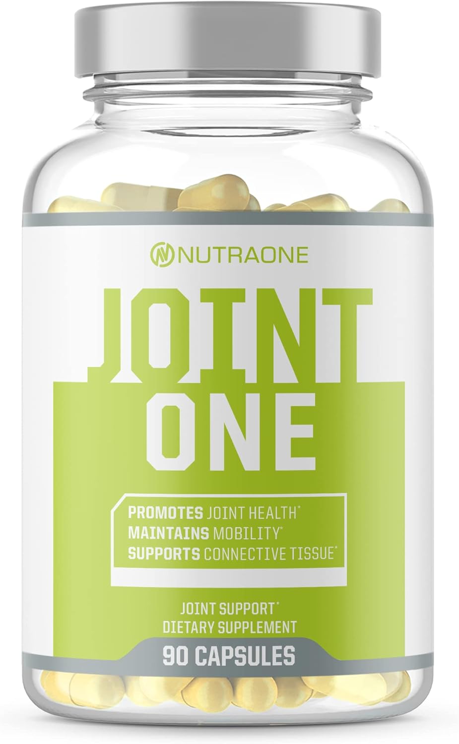 NutraOne JointOne Joint Support Supplement with Collagen, Glucosamine, Turmeric - 90 Capsules for Men and Women Looking to Maintain Joint Health