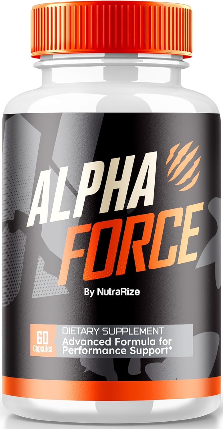 NutraRize Alpha Force Capsules: Natural Energy and Performance Support for Overall Health - Official Review (60 Capsules)
