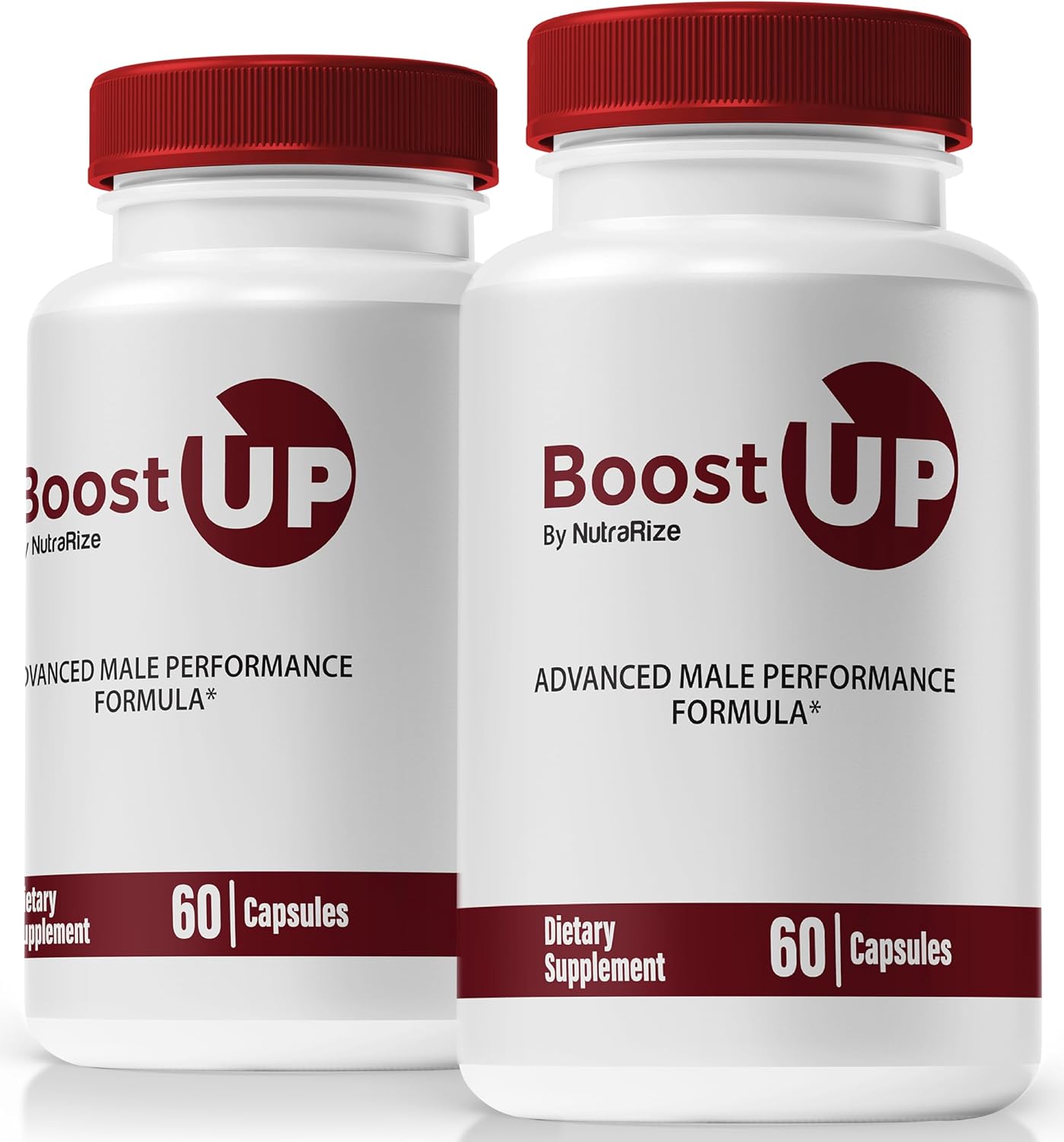 NutraRize Boost Up Capsules for Men - Pack of 2, All Natural Daily Nutrition for Male Health and Wellness (120 Capsules)