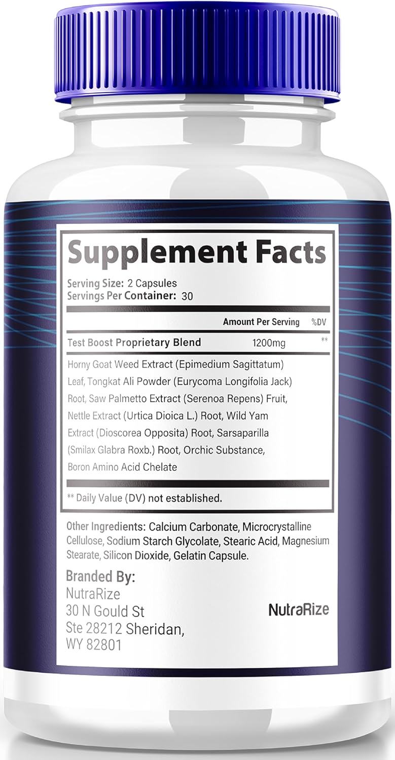NutraRize Endoterec Pills - Official 3 Pack for Maximum Performance - Natural Support Supplement with Endo Terec Reviews - Boost Confidence and Wellness (180 Capsules)
