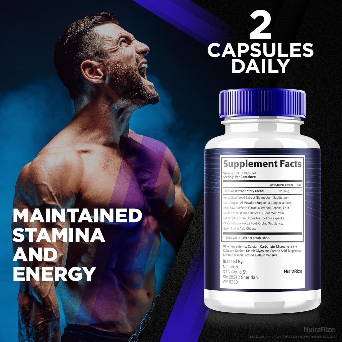 NutraRize Endoterec Pills - Official 3 Pack for Maximum Performance - Natural Support Supplement with Endo Terec Reviews - Boost Confidence and Wellness (180 Capsules)