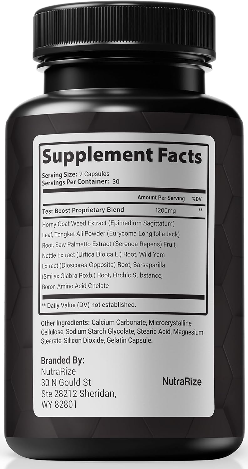 NutraRize Steelovil Pills (5 Pack) - Natural Energy Booster and Overall Health Support Supplement (300 Capsules)