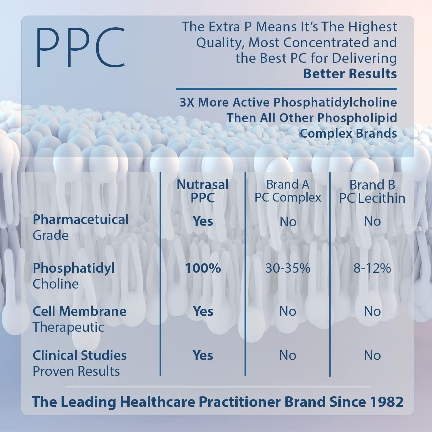 Nutrasal PhosChol PPC 1000mg Liquid Choline Supplement for Kids - 8 oz Bottle