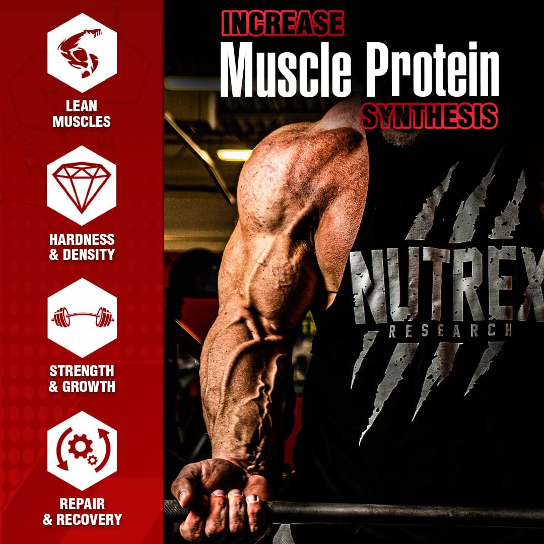 Nutrex Research Anabol Hardcore: Muscle Builder and Hardening Agent, 60 Pills - Anabolic Activator for Strength