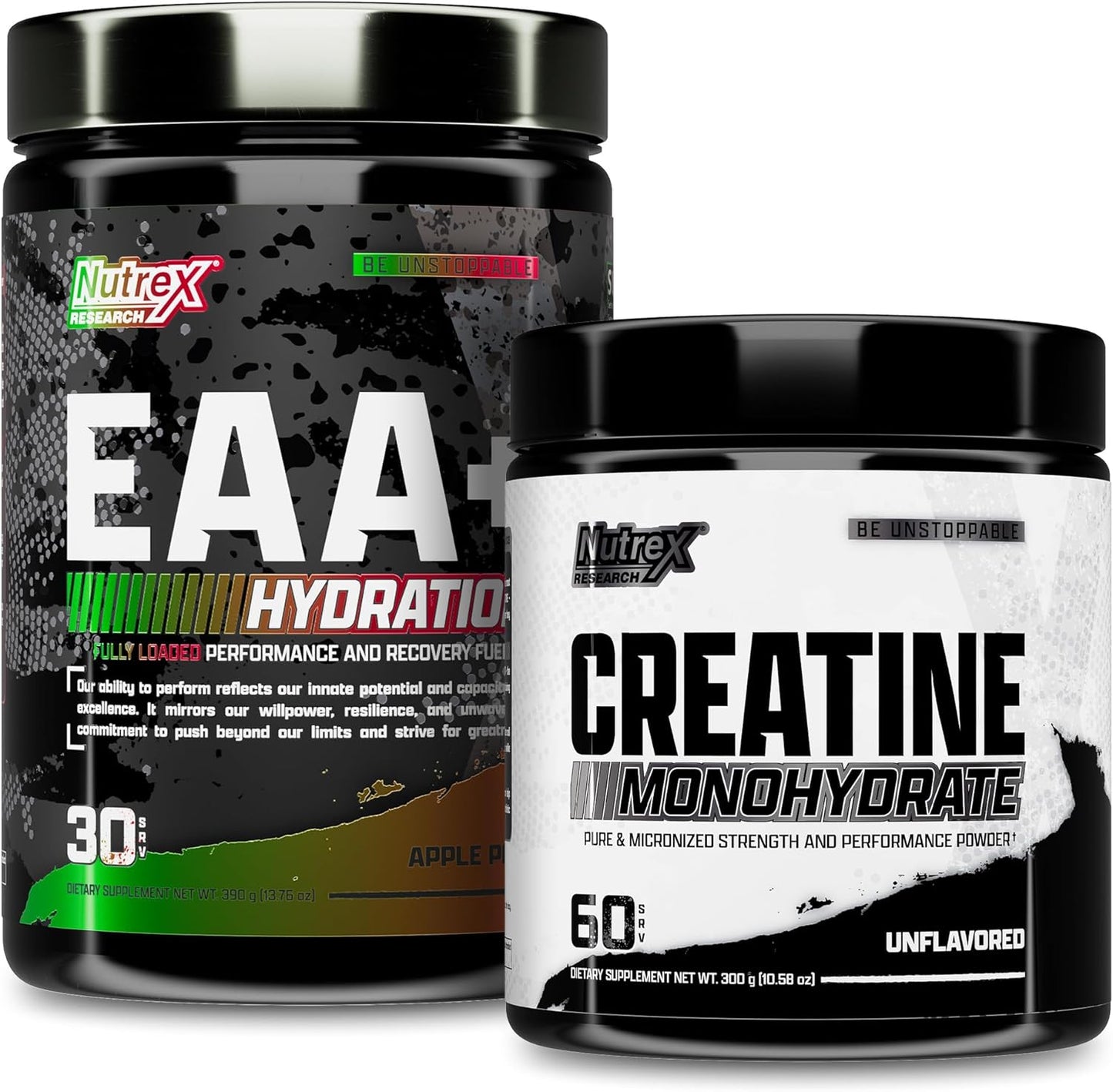 Nutrex Research EAA Hydration Apple Pear Aminos & Creatine Powder - Ultimate Hydration Boost