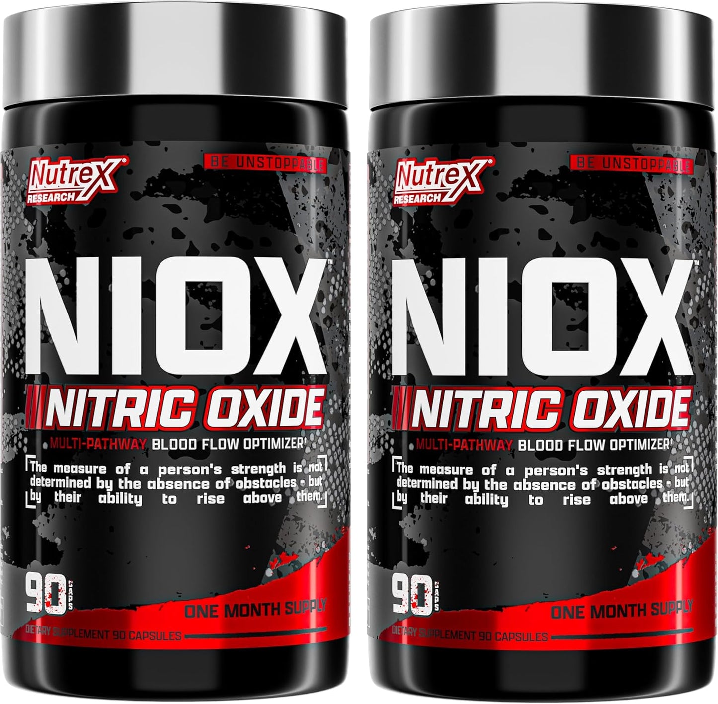 Nutrex Research NIOX Extreme Pumps - 180-Count Pre-Workout Supplement for Muscle Pump, Vascularity, and Endurance