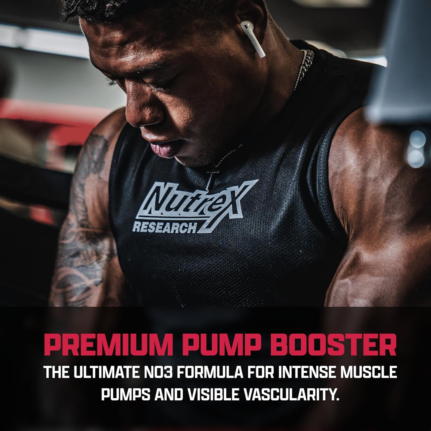 Nutrex Research NIOX Extreme Pumps - 180-Count Pre-Workout Supplement for Muscle Pump, Vascularity, and Endurance