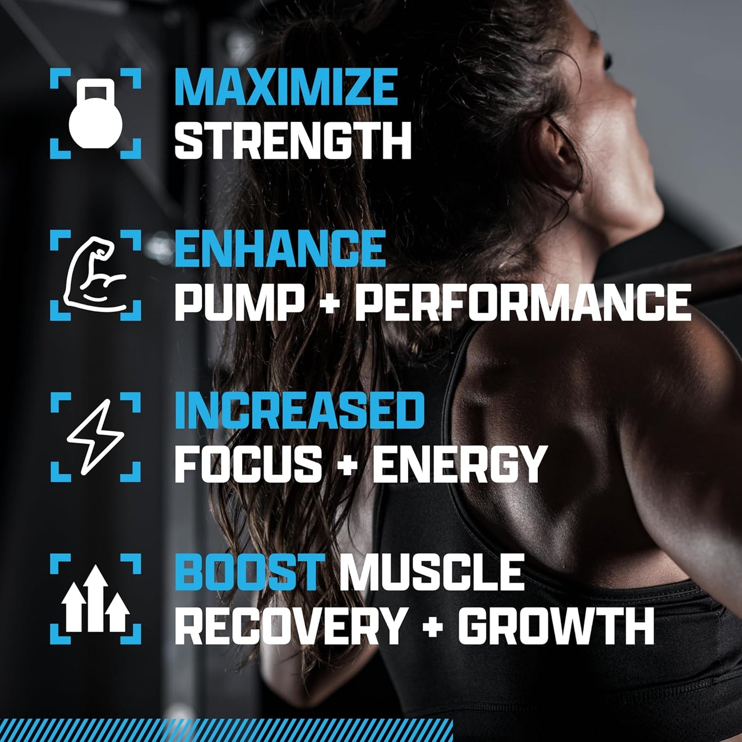 Nutrex Research Outlift Clinical Pre Workout Powder - Clinically Dosed with Creatine, Citrulline, EAA for Energy, Performance, Pump - Men & Women - 22 Servings, Blueberry Lemonade