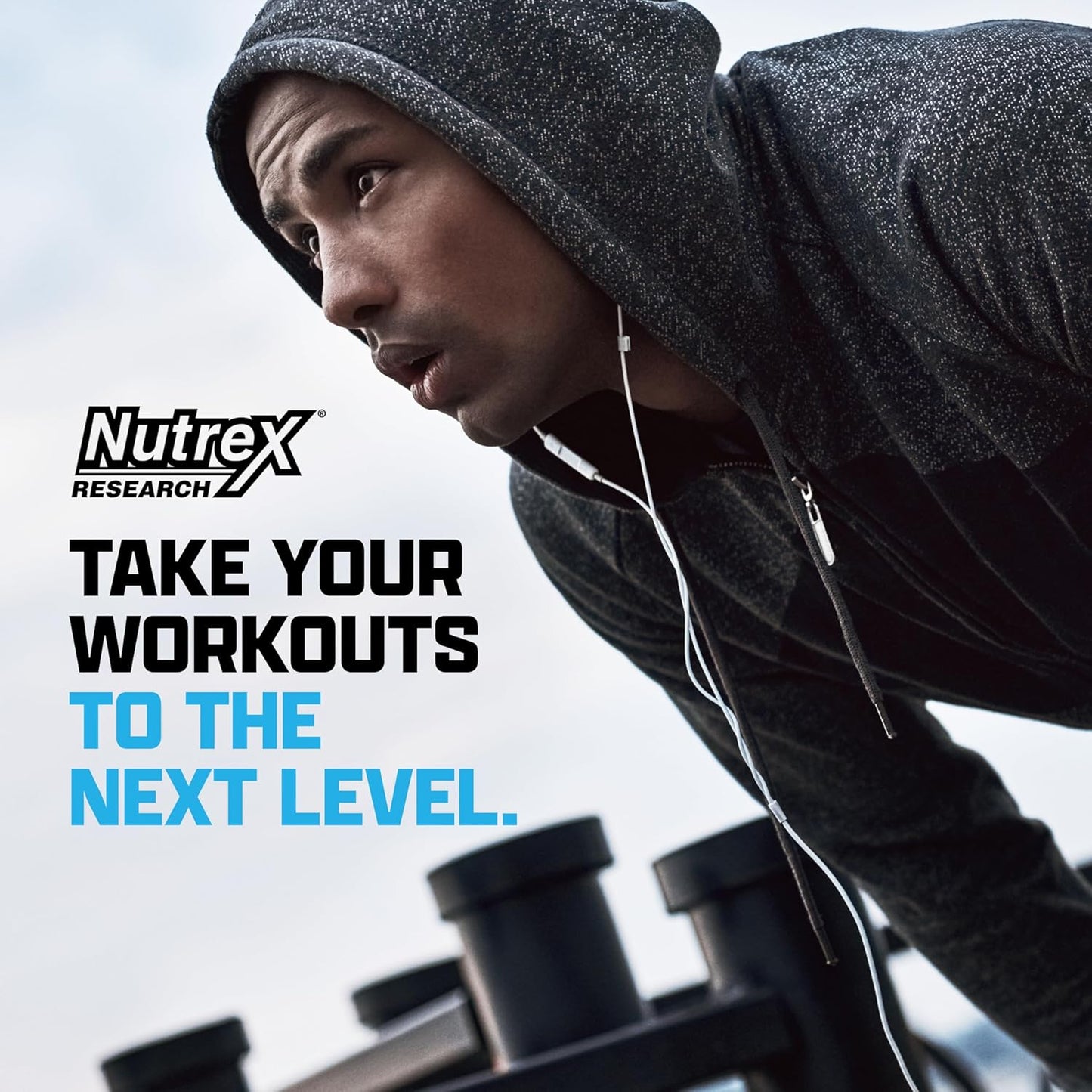 Nutrex Research Outlift Clinical Pre Workout Powder - Clinically Dosed with Creatine, Citrulline, EAA for Energy, Performance, Pump - Men & Women - 22 Servings, Blueberry Lemonade