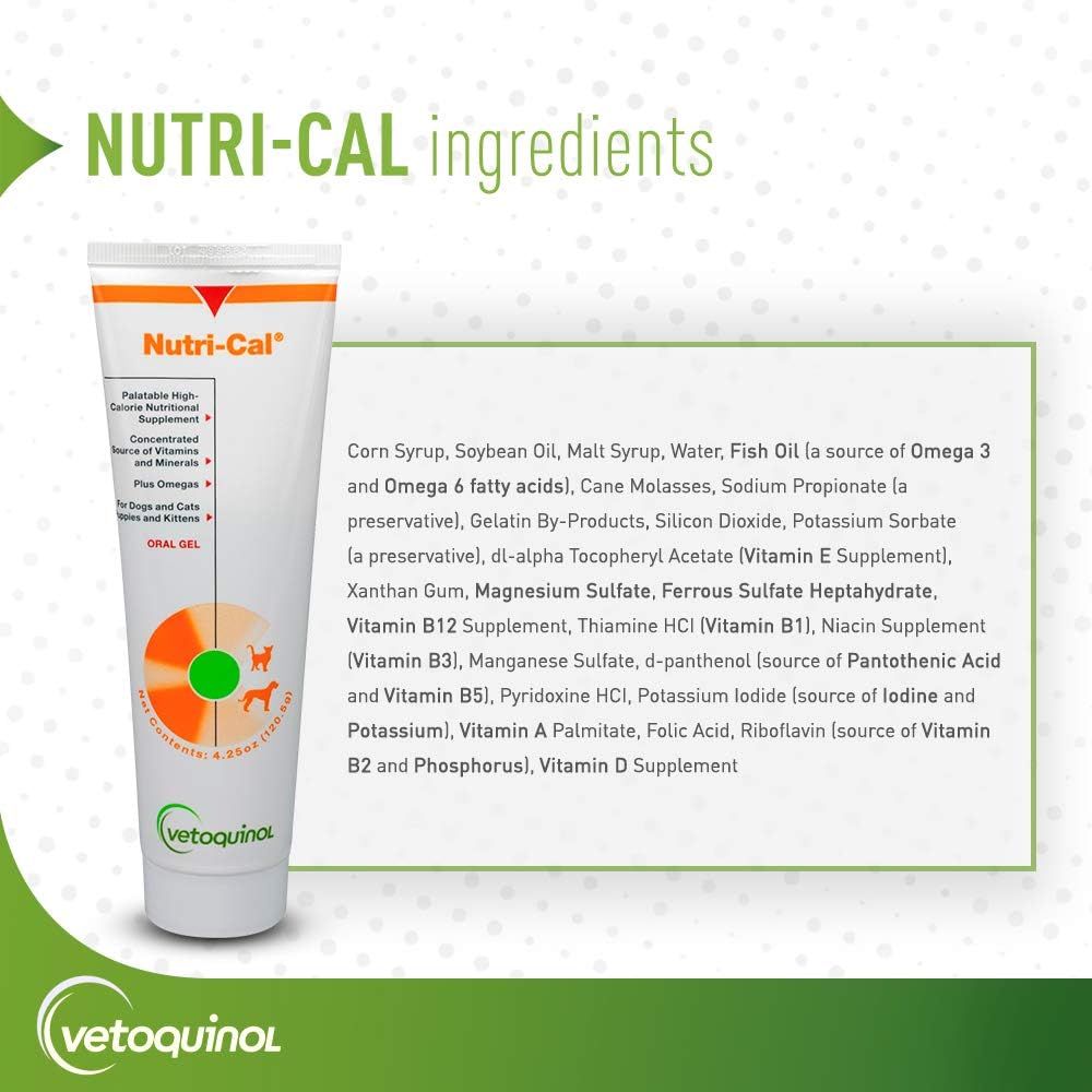 Nutri-Cal 4.25 Oz High Calorie Supplement for Cats and Dogs by Vetoquinol