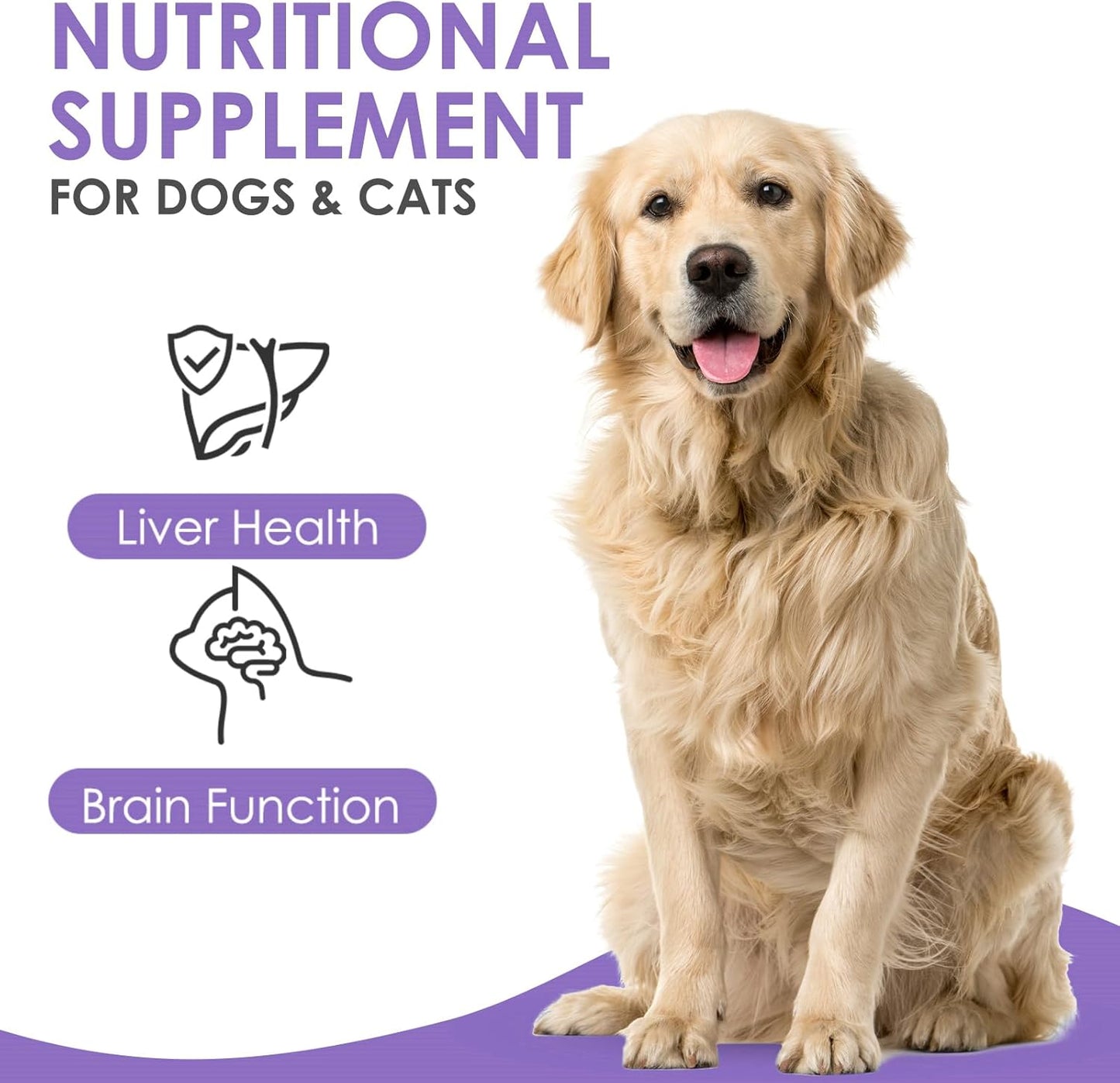 NUTRIARISE Liver Health Supplement for Medium & Large Dogs - 30 Tablets