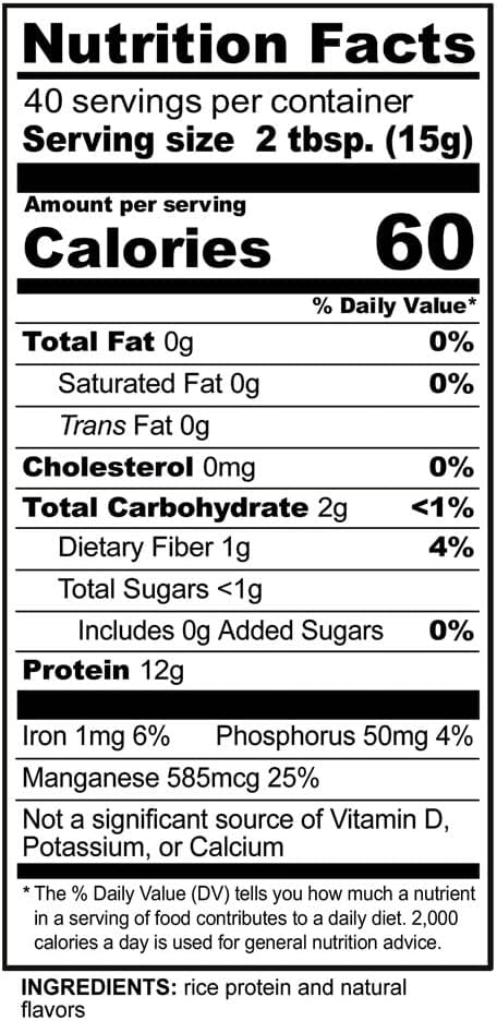 NutriBiotic Mixed Berry Rice Protein Powder - 1 lb 5 oz (600g) | Low Carb, Keto Vegan Protein | Chemical-Free, Non-GMO, Gluten-Free | Easily Digestible & Nutrient-Dense