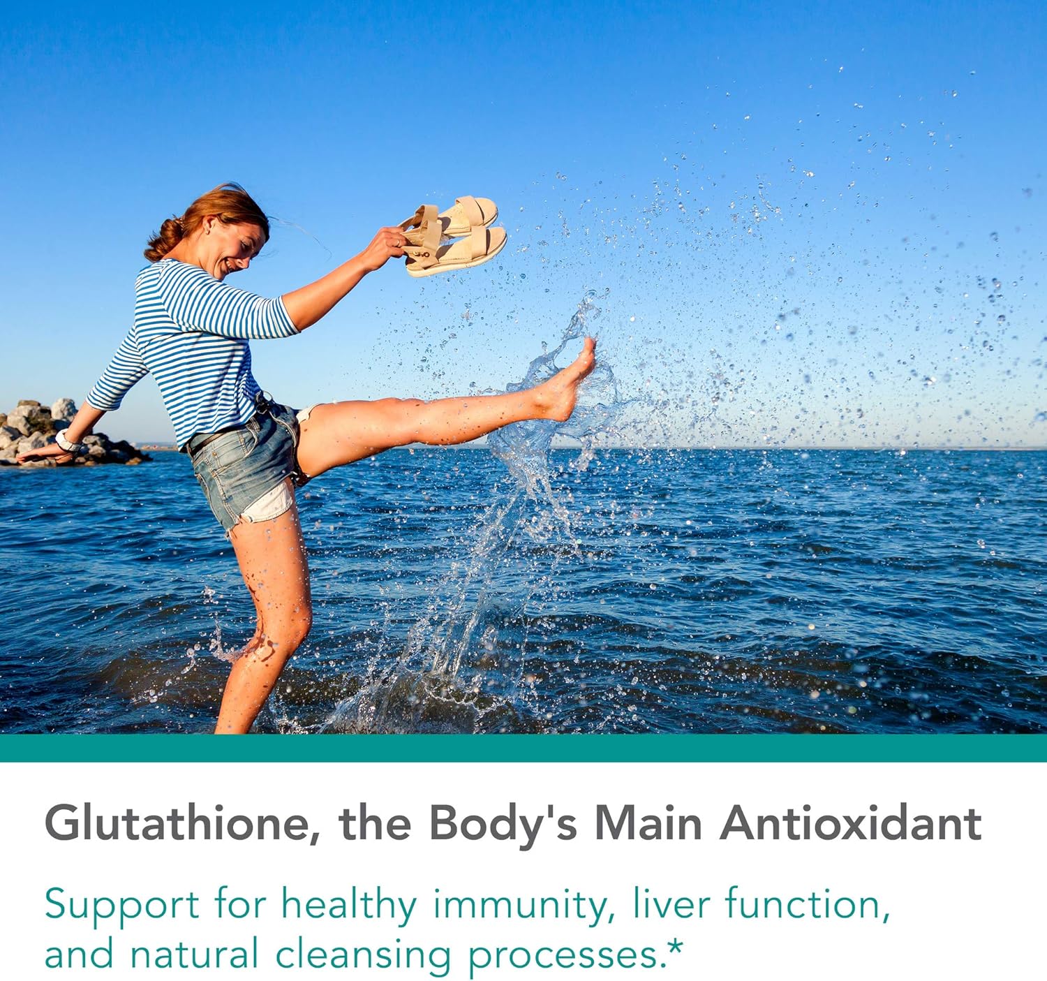 Nutricology Acetyl-Glutathione 100 mg Supplement - 60 Count for Immune Support, Oral Glutathione with Superior Absorption