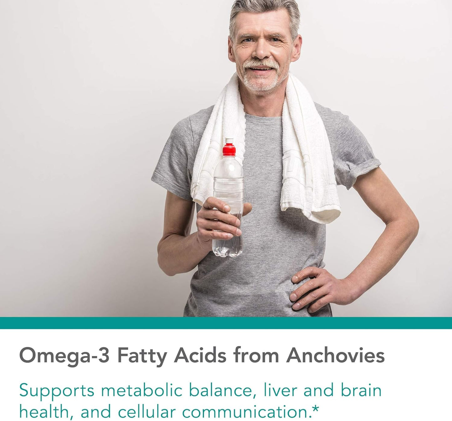 Nutricology Super EPA Omega 3 Fish Oil Softgels - 60 Count, High Concentration of EPA & DHA Omega 3 Fatty Acids, Sustainably-Sourced from Anchovies