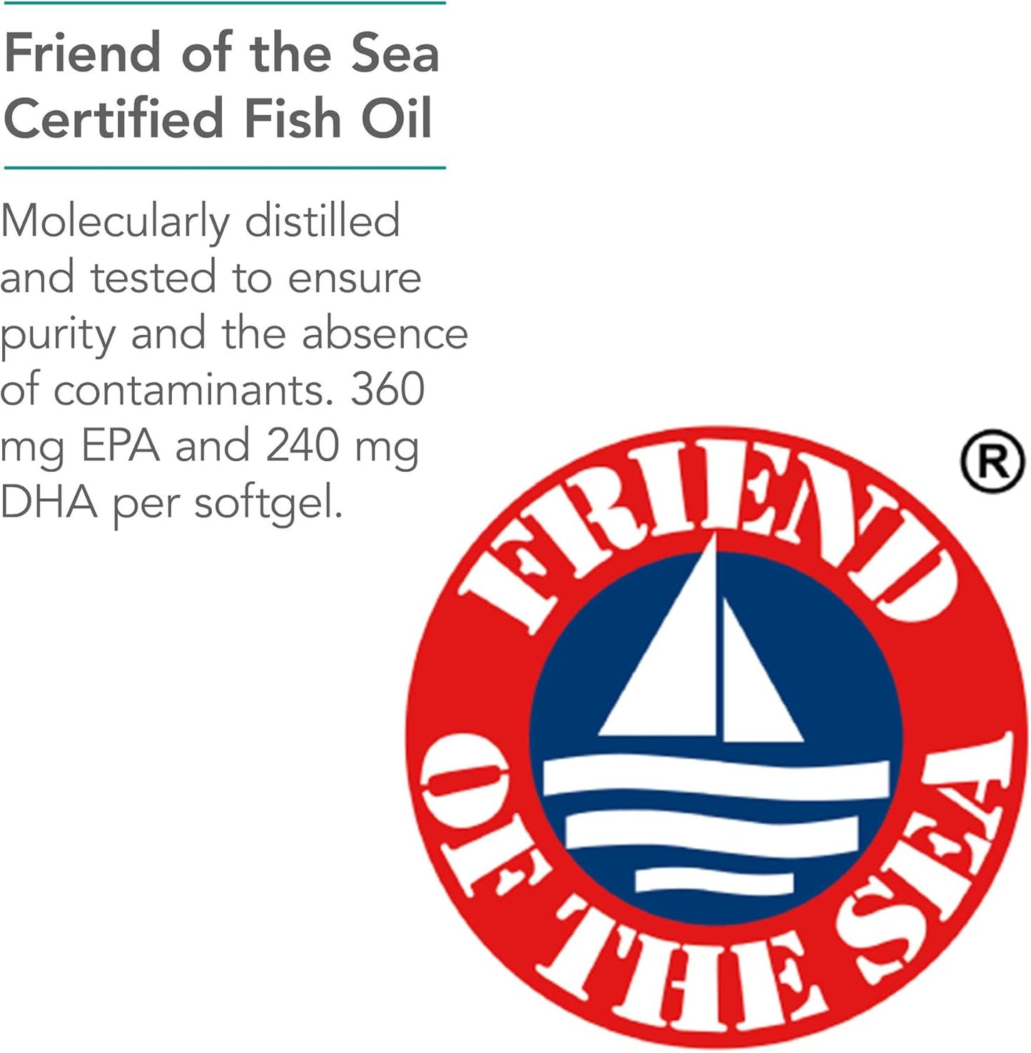 Nutricology Super EPA Omega 3 Fish Oil Softgels - 60 Count, High Concentration of EPA & DHA Omega 3 Fatty Acids, Sustainably-Sourced from Anchovies