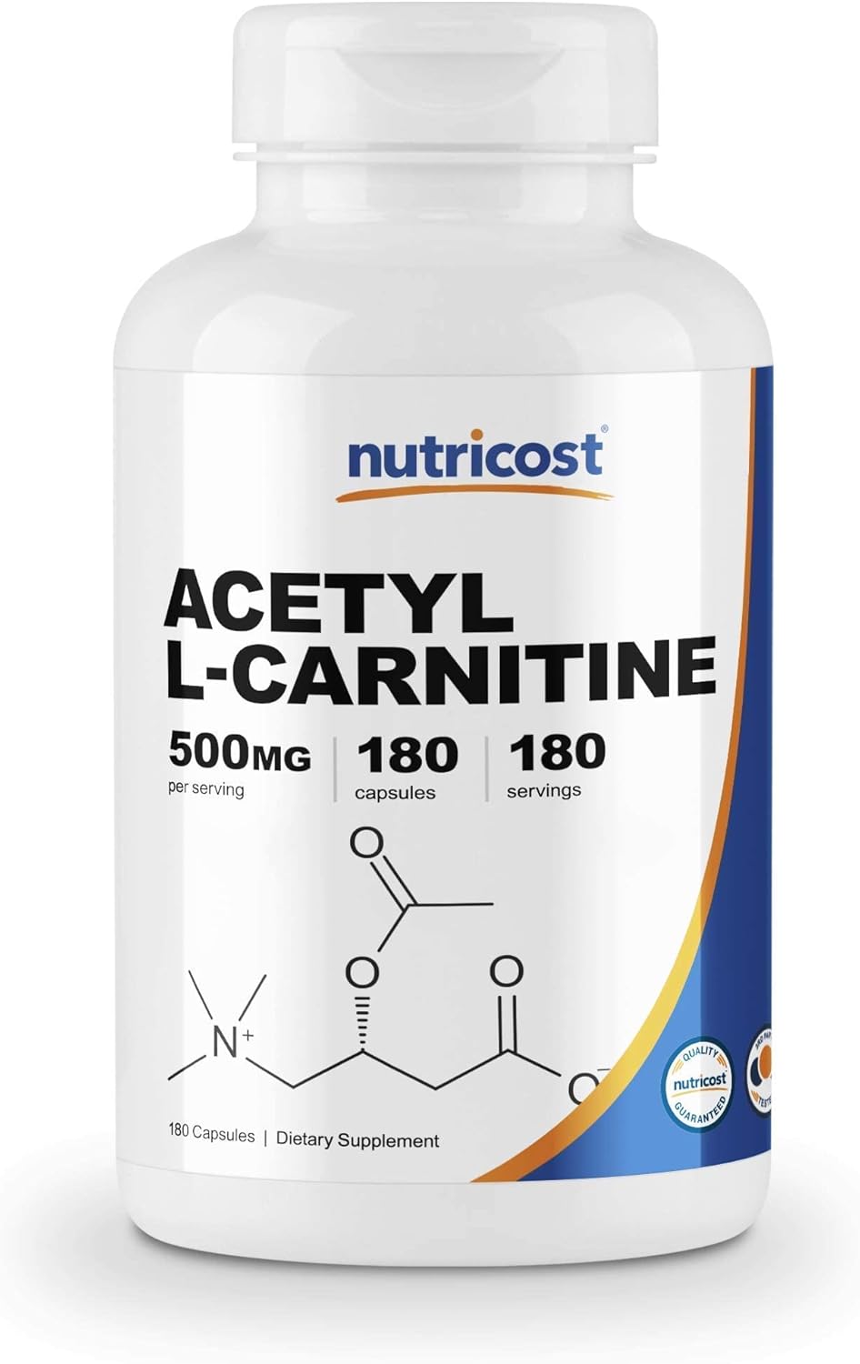 Nutricost Alpha Lipoic Acid, Tudca, and Acetyl L-Carnitine Bundle - 600mg/240 Caps, 250mg/60 Caps, 500mg/180 Caps