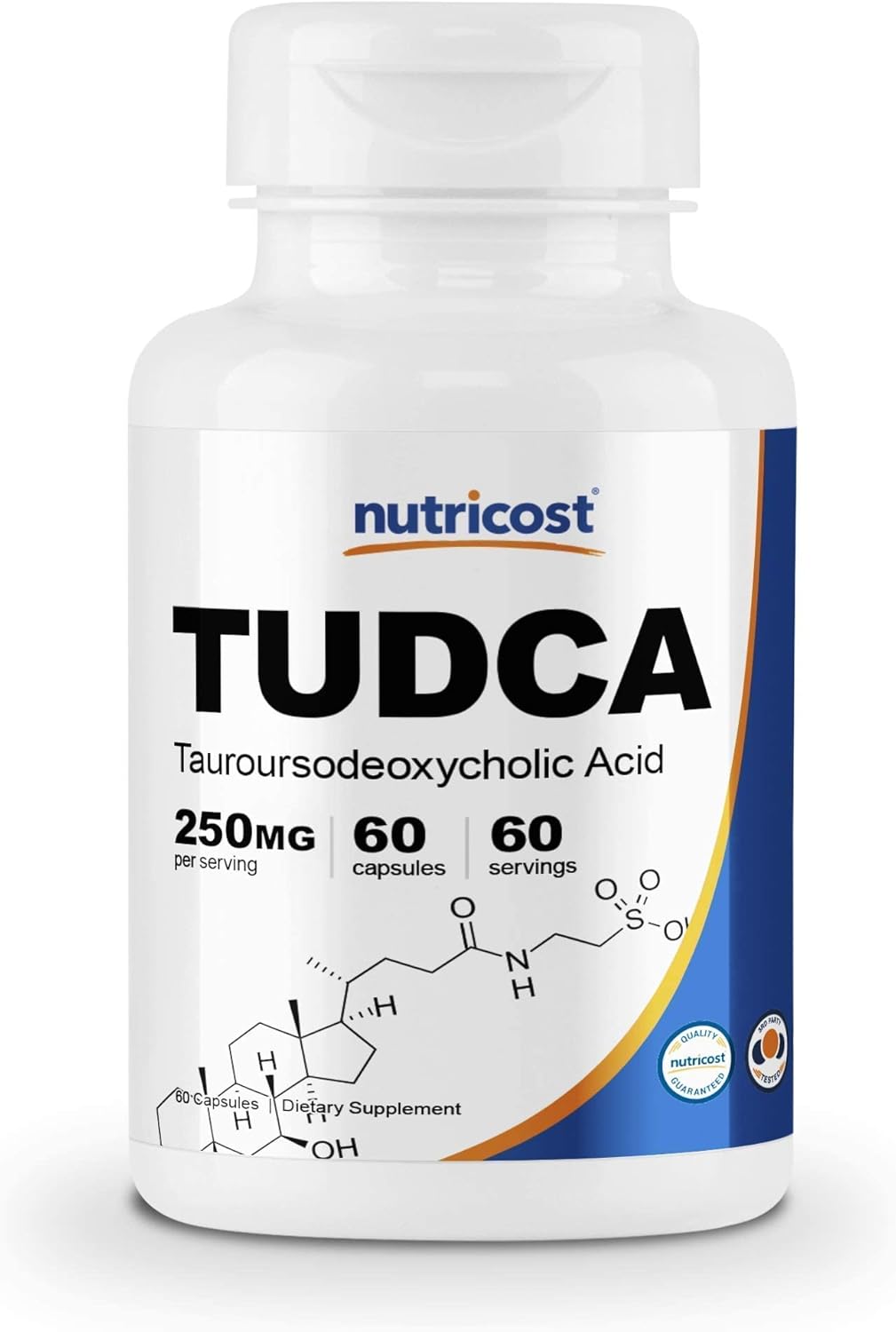 Nutricost Alpha Lipoic Acid, Tudca, and Acetyl L-Carnitine Bundle - 600mg/240 Caps, 250mg/60 Caps, 500mg/180 Caps