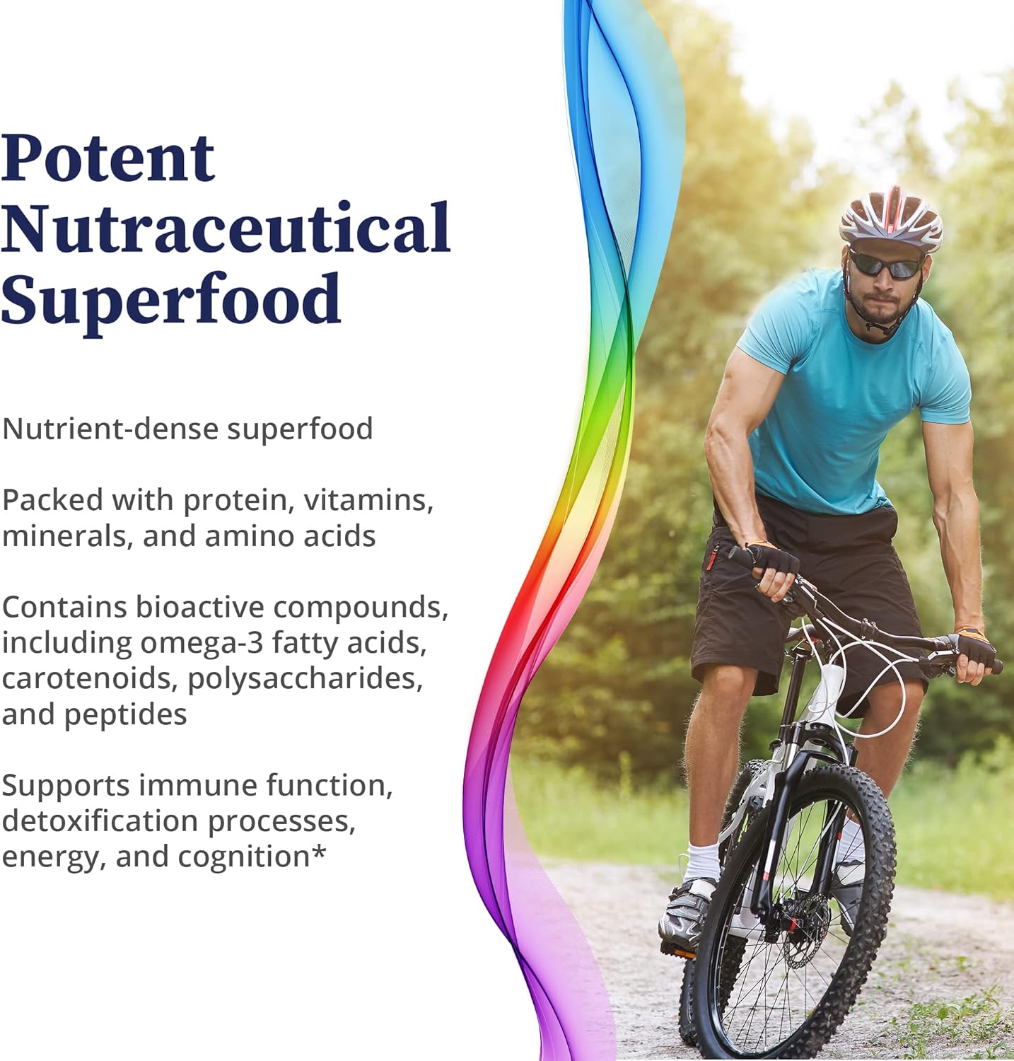 Nutrient-Dense Chlorella Vulgaris Extract Capsules for Metabolism, Detox & Immunity - Packed with Proteins, Vitamins, Minerals & Amino Acids - 60 Capsules