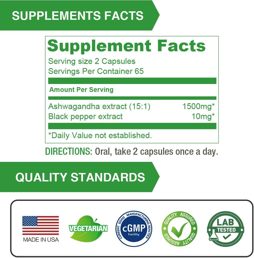 Nutrient-Rich Bundle: Lovita Flaxseed Oil & Ashwagandha Dietary Supplement for Better Nutrition & Well-Being