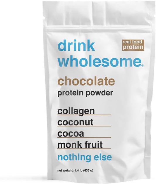 Nutrient-Rich Chocolate Collagen Protein Powder | Gentle on Digestion | Dairy & Lactose Free | No Artificial Sweeteners | Suitable for AIP, Carnivore & Paleo Diets | Safe for All Ages