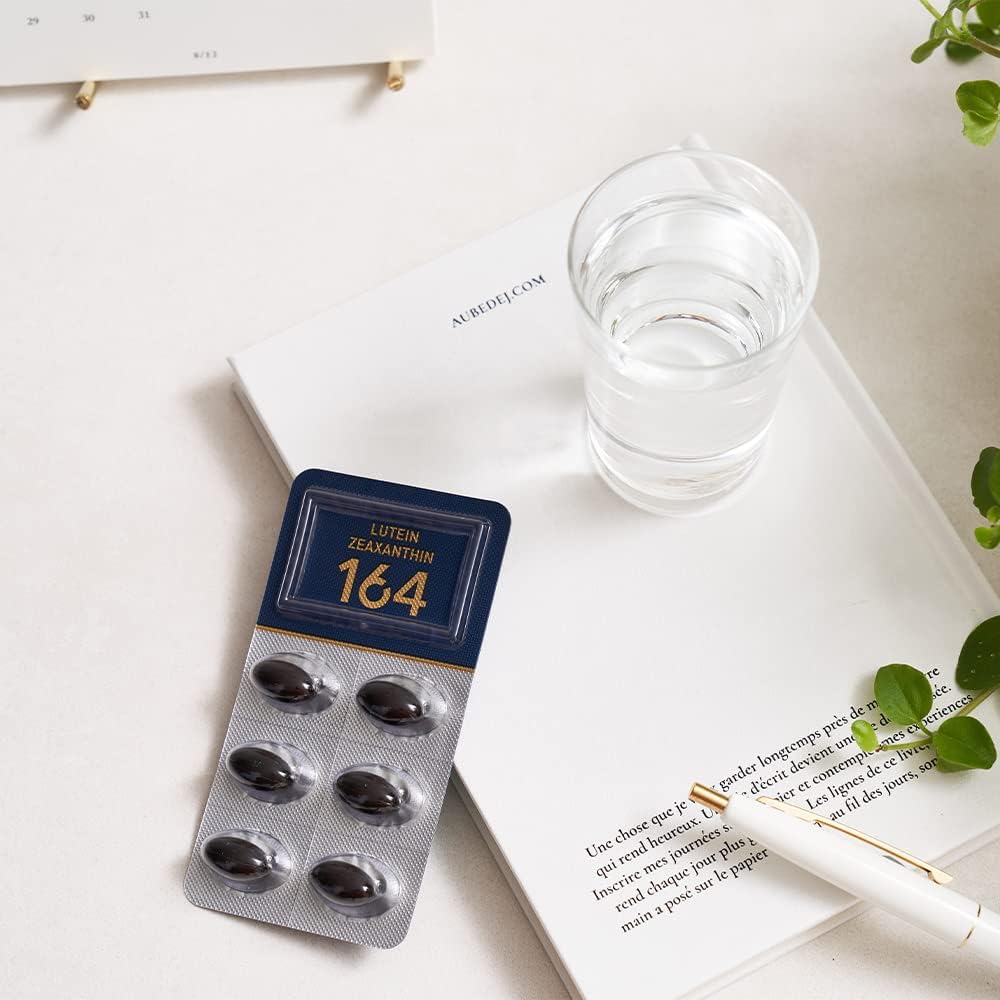 Nutrione Lutein Zeaxanthin Capsules for Eye Health - Bilberry Extract, Vision Care Supplement with Vitamins, Selenium, Zinc - 30 Count