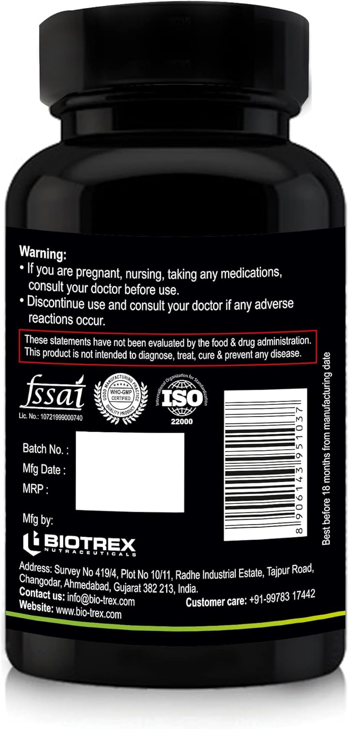 Nutriosys Cysteine 600mg - 90 Vegetarian Capsules for Immune System Support